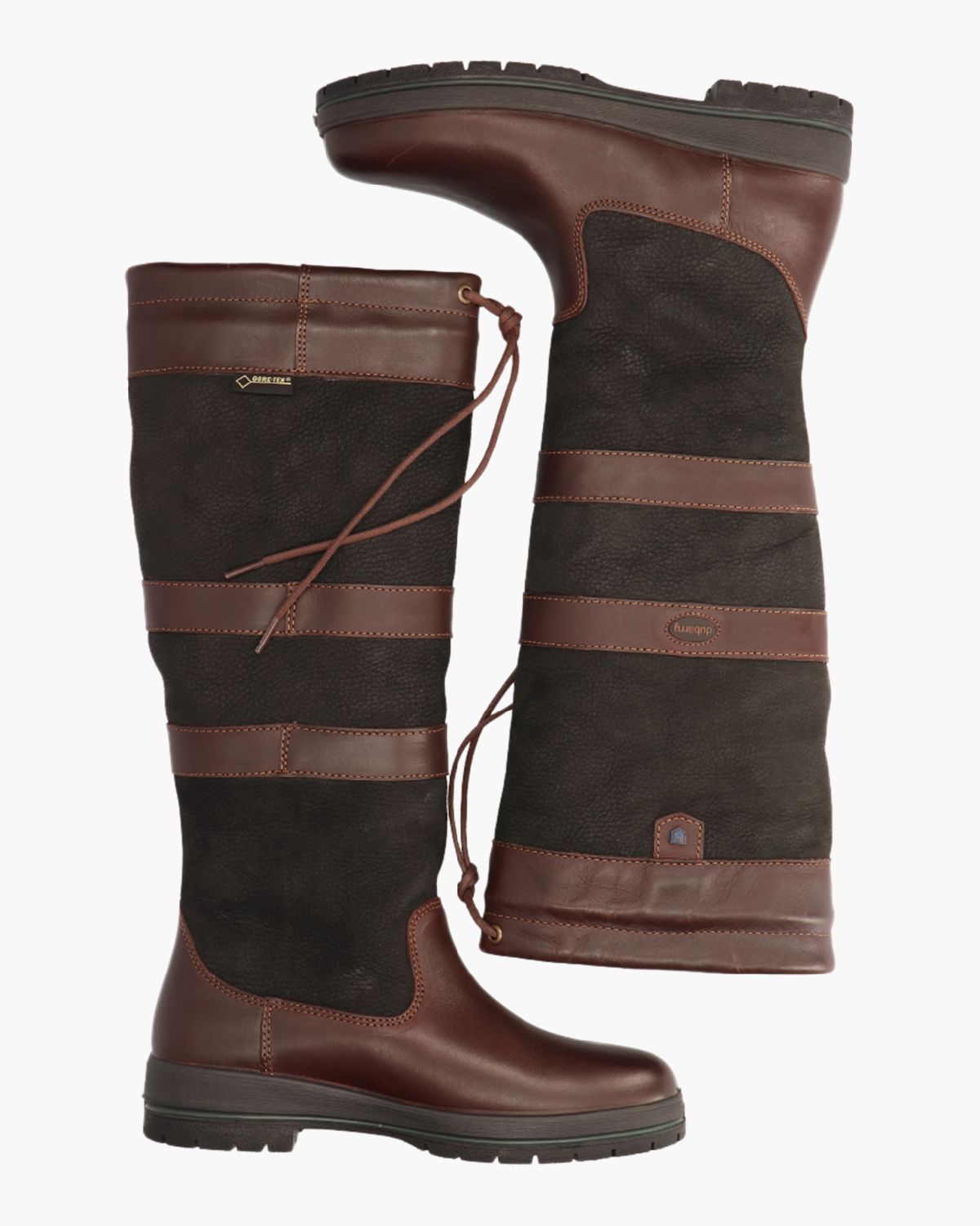 Galway Zwart/Bruin Dames Outdoorboots