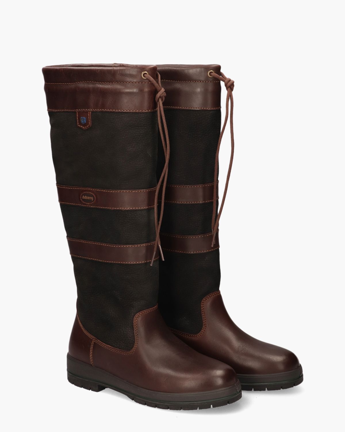 Galway Zwart/Bruin Dames Outdoorboots