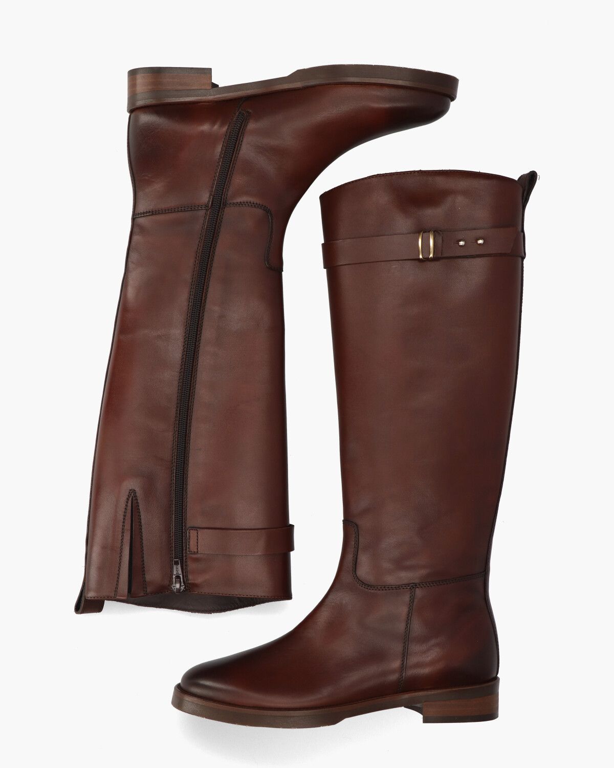 32556 Donkerbruin Damesboots
