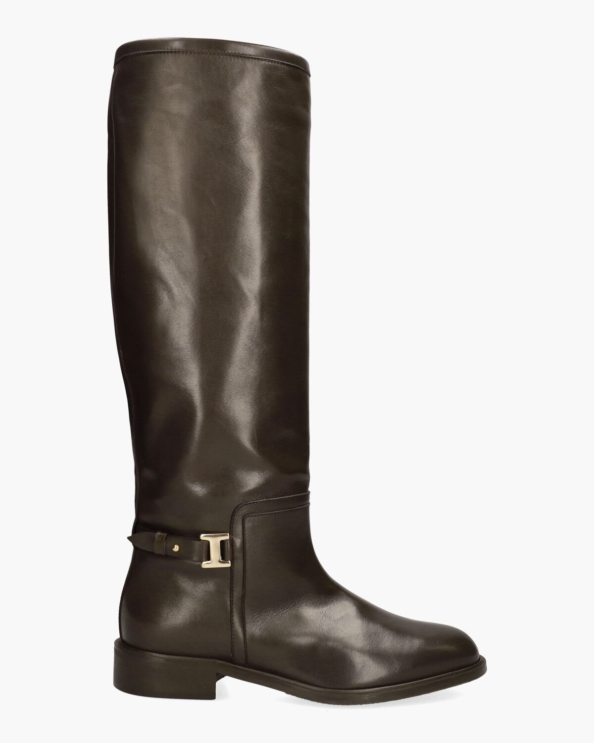 25I093 Donkerbruin Damesboots