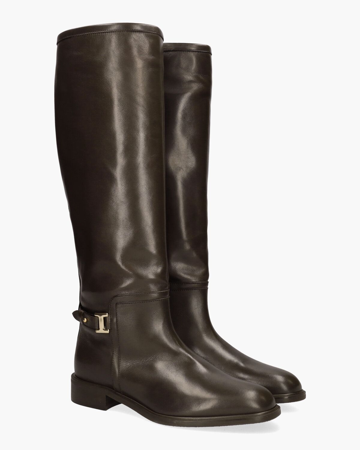 25I093 Donkerbruin Damesboots