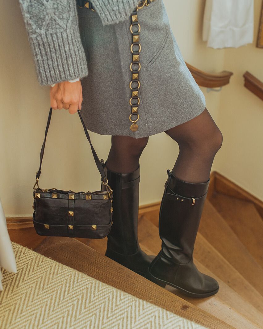 32556 Zwart Damesboots