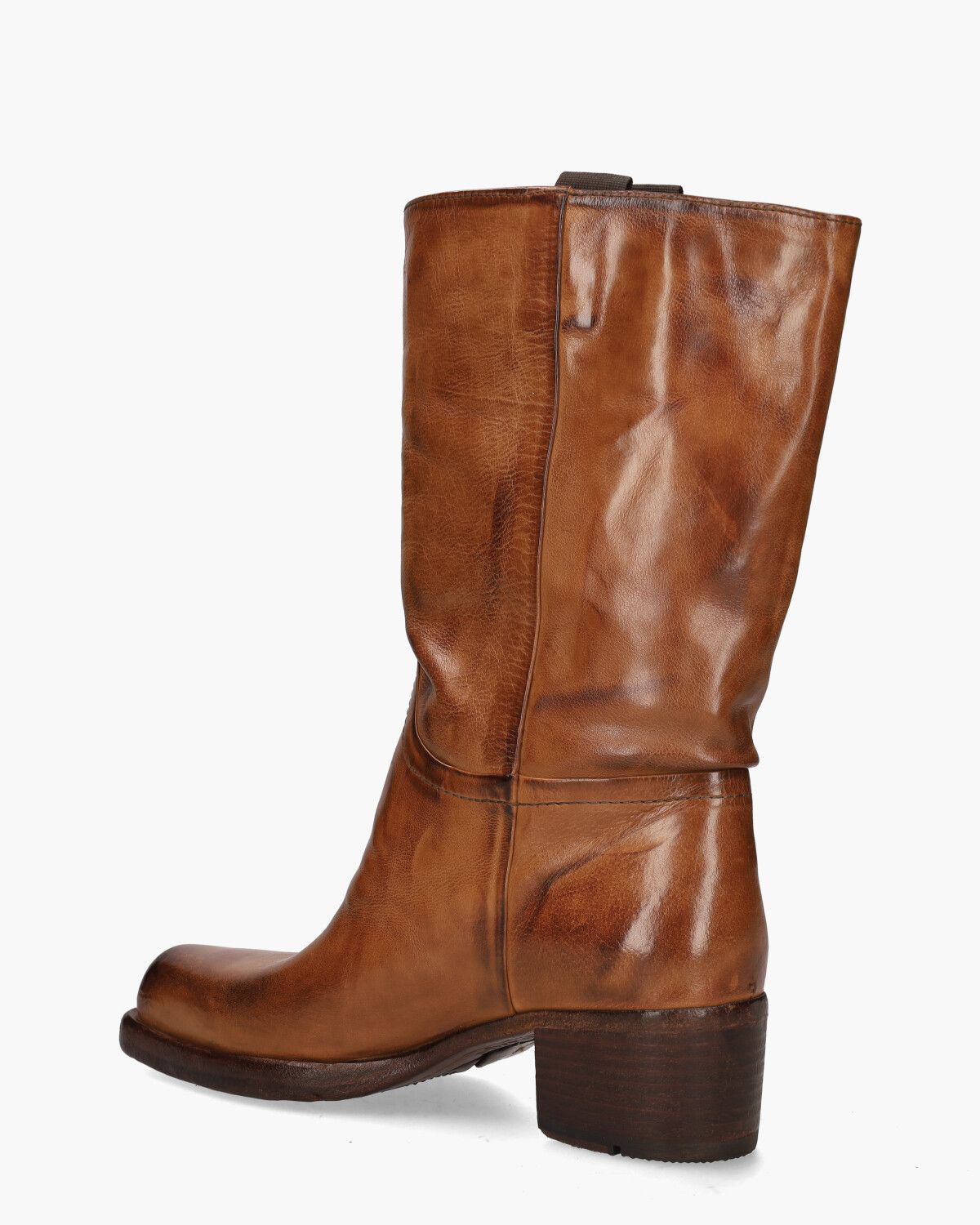 FR02A Cognac Damesboots