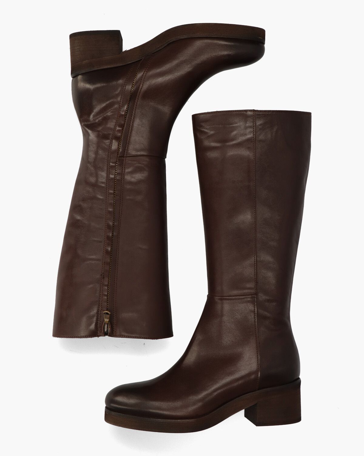 M35 Donkerbruin Damesboots