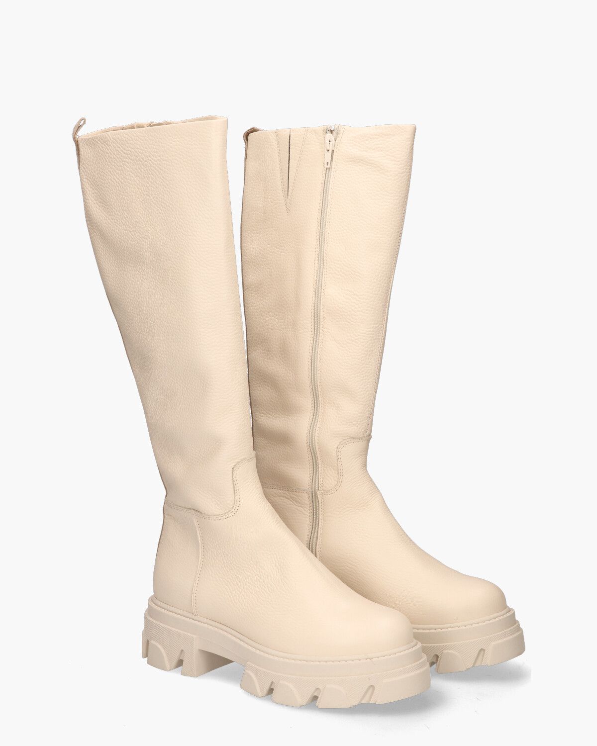 Mana Off-White Damesboots