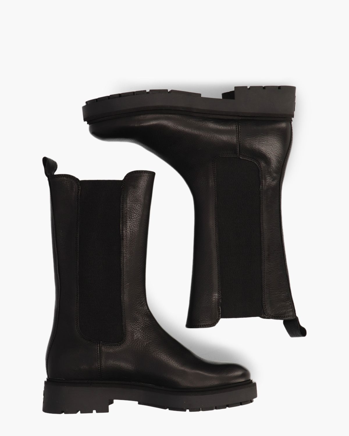 Alexis Zahir Zwart Dames Chelseaboots