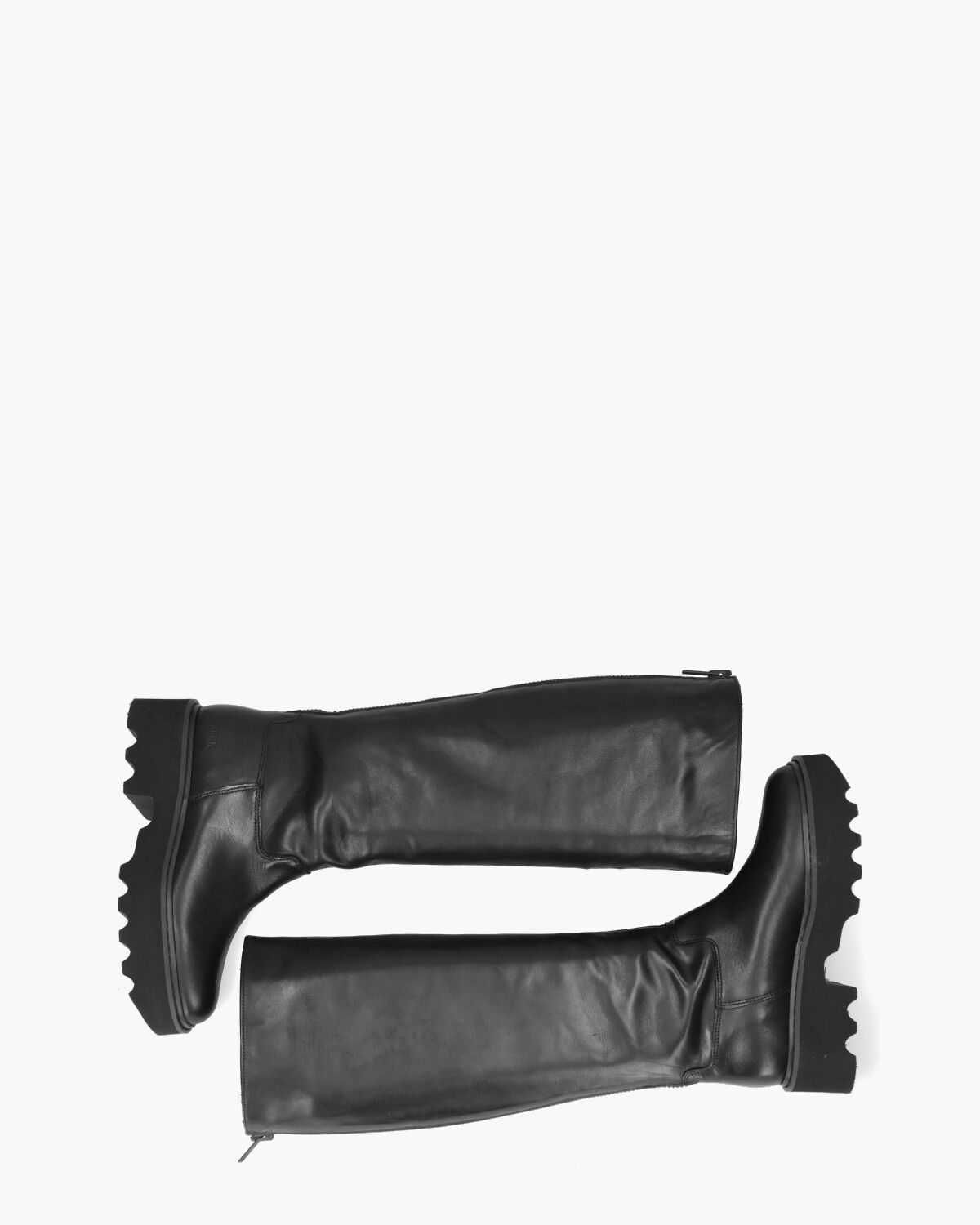 Fara Zip Zwart Damesboots