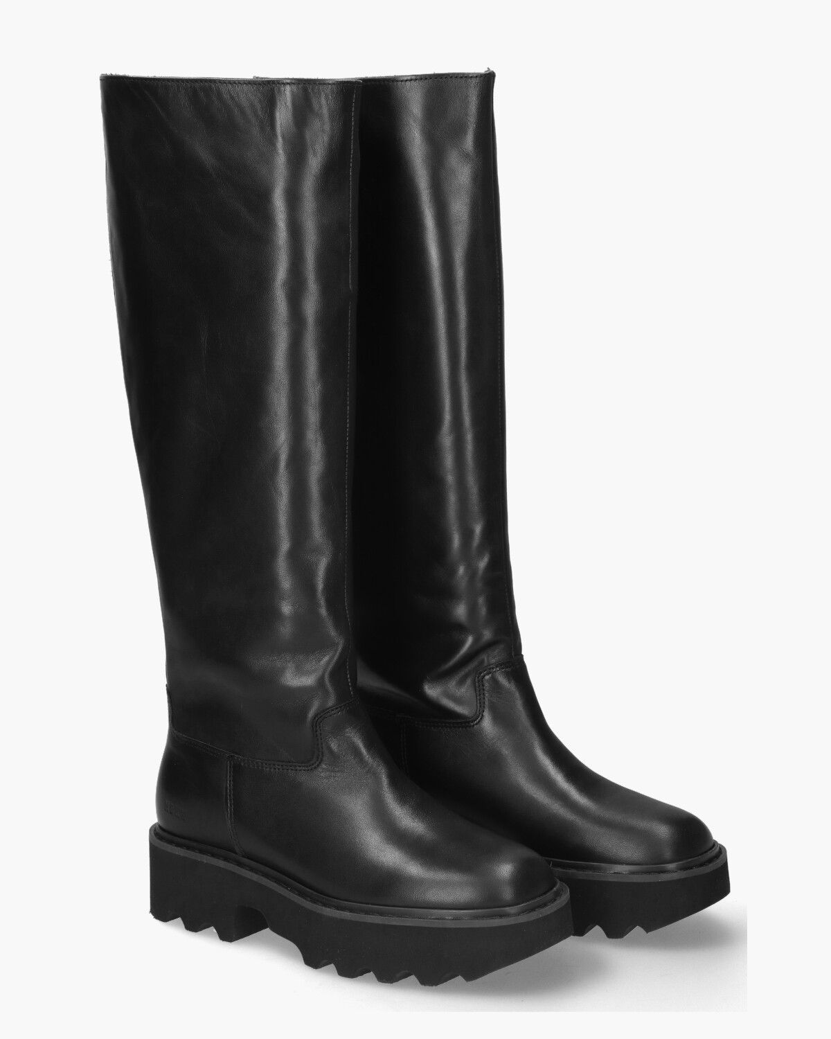 Fara Zip Zwart Damesboots