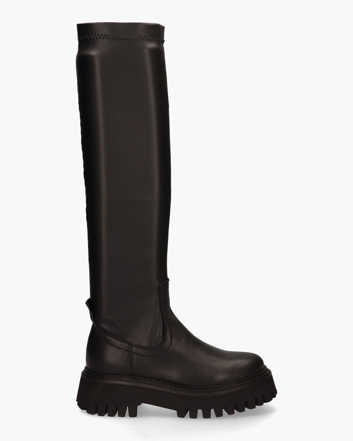 Groov-y Stretch High Zwart Damesboots