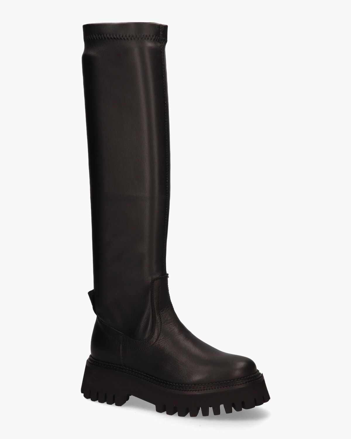Groov-y Stretch High Zwart Damesboots