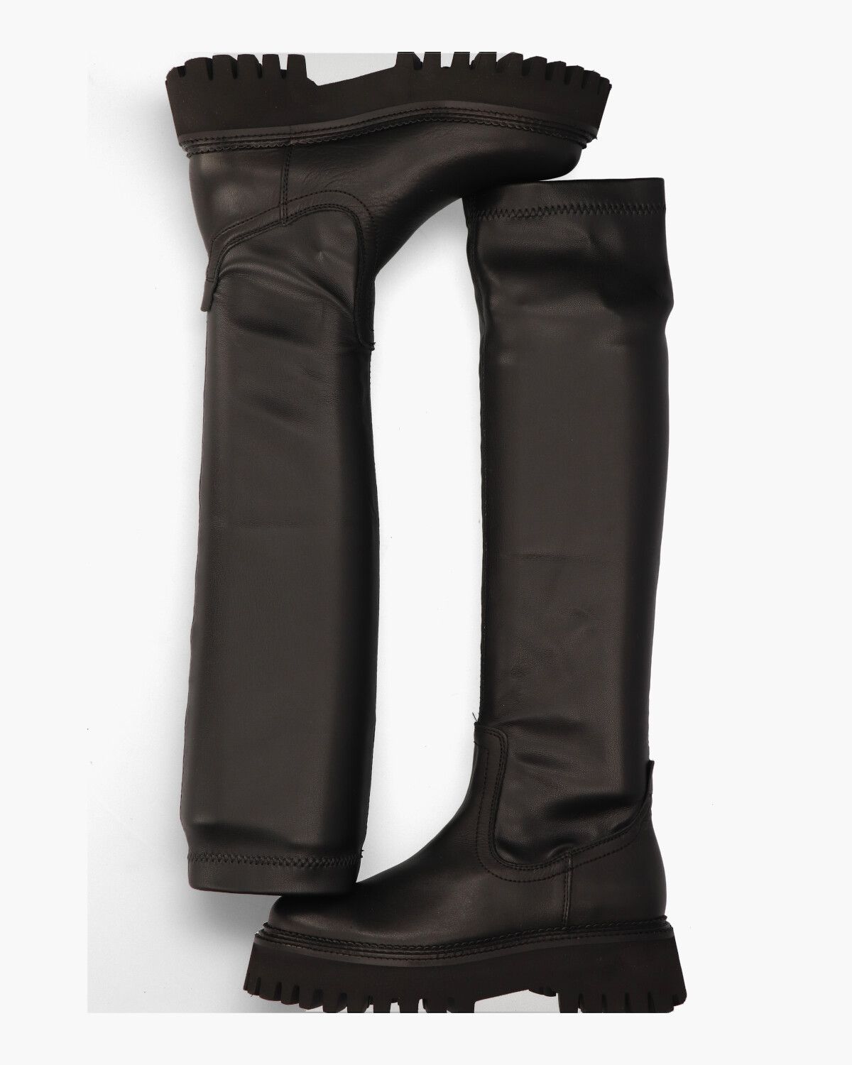 Groov-y Stretch High Zwart Damesboots