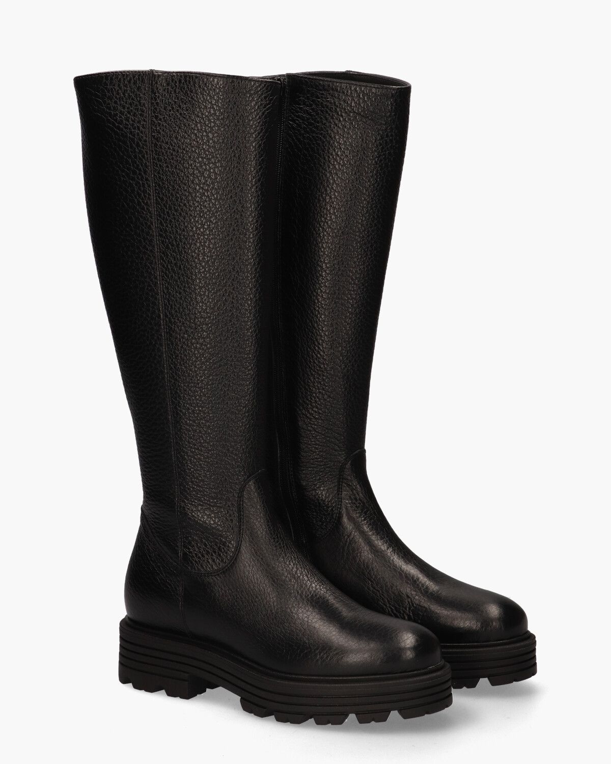 6118-01 Zwart Damesboots