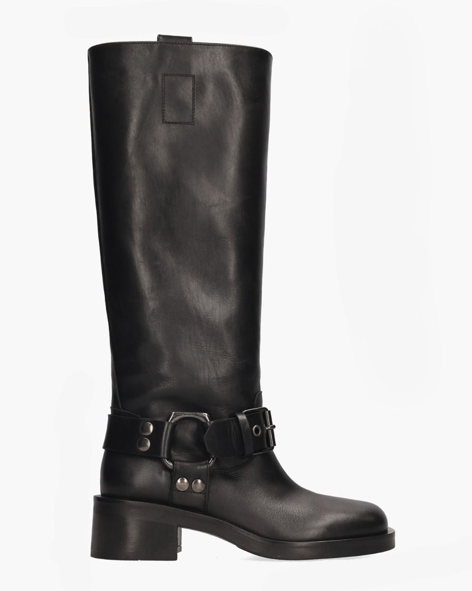 A5746 Zwart Damesboots