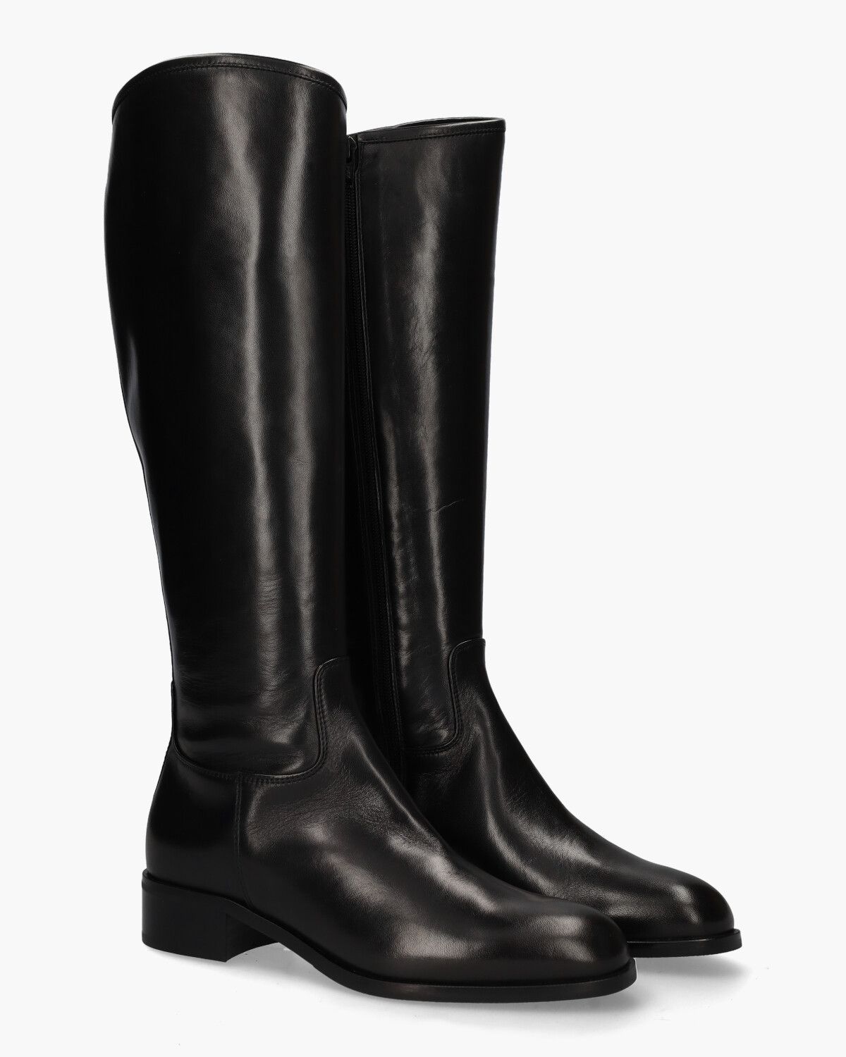 454A Zwart Damesboots