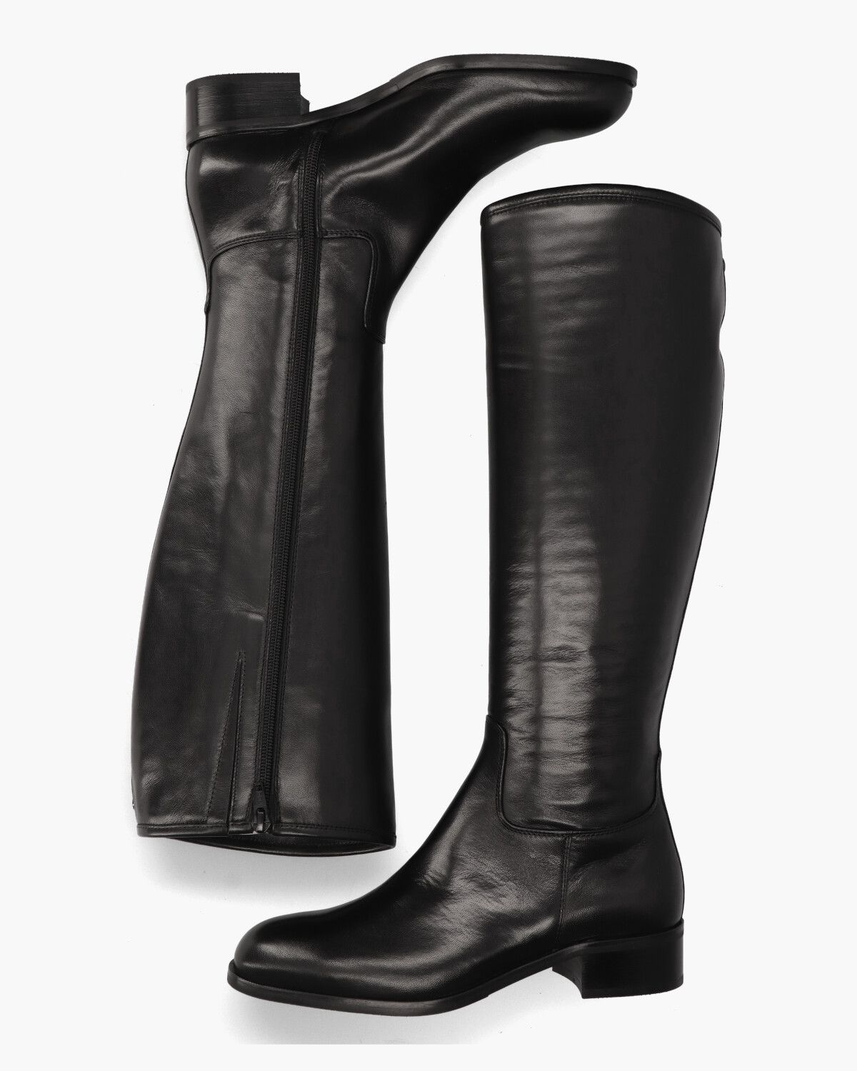 454A Zwart Damesboots