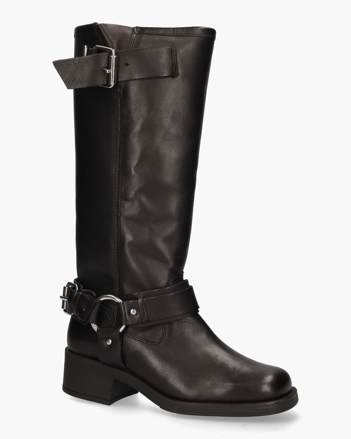 LPMAUD-05POE Zwart Damesboots