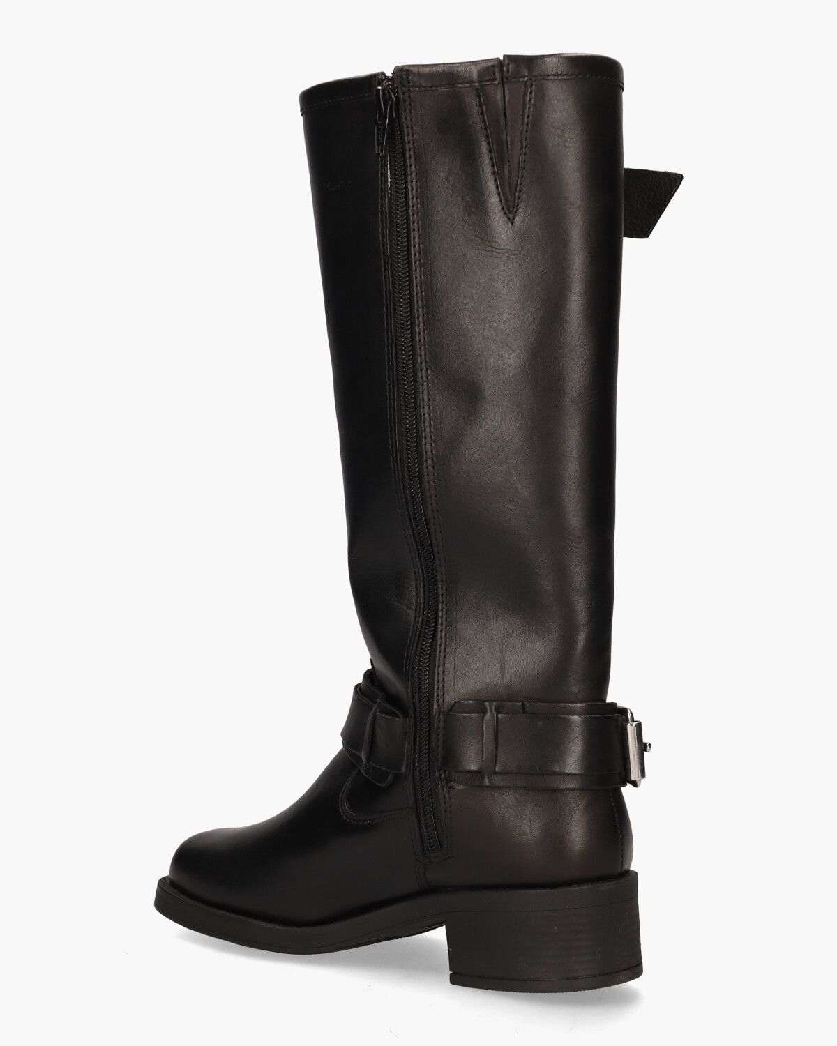 LPMAUD-05POE Zwart Damesboots