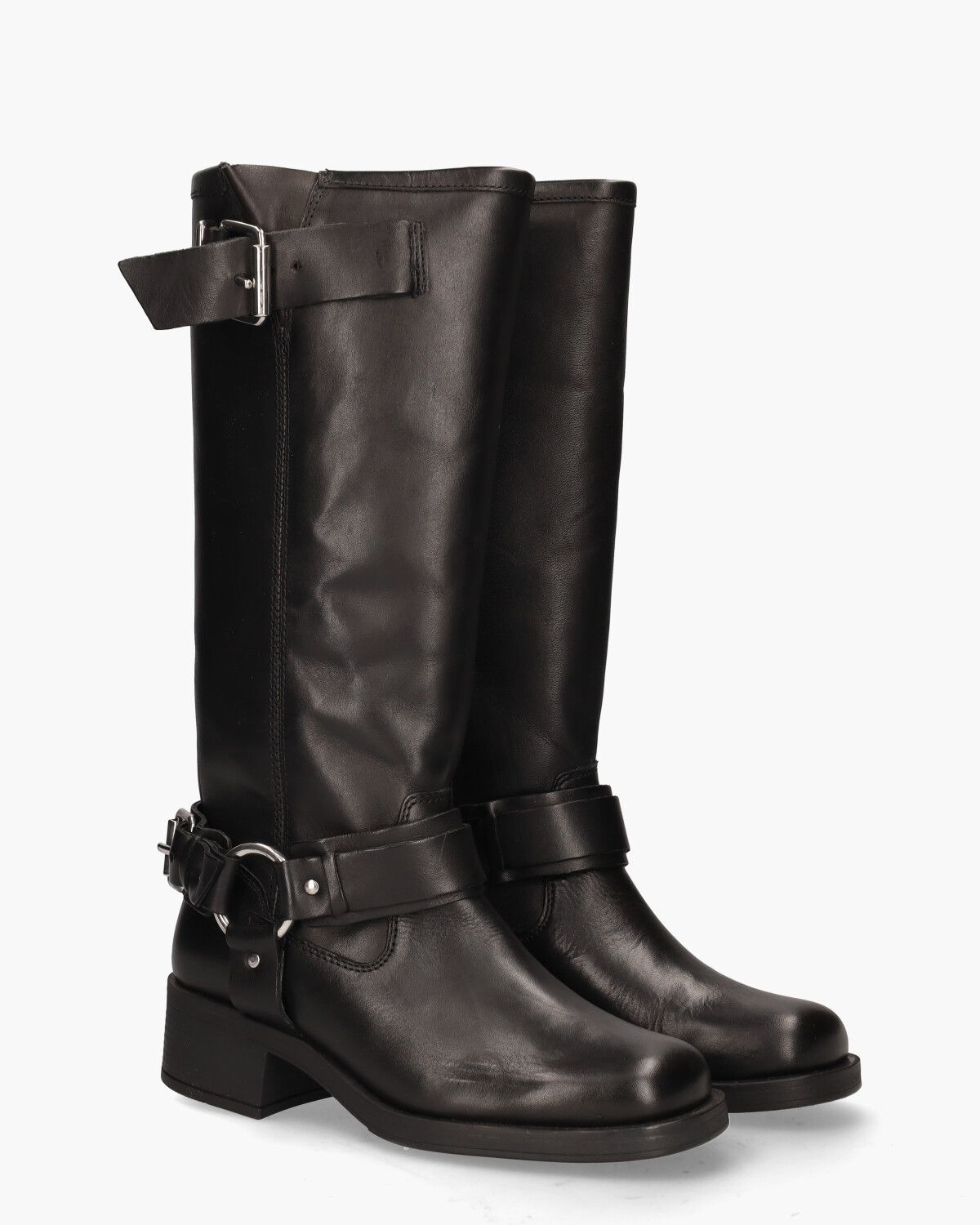 LPMAUD-05POE Zwart Damesboots