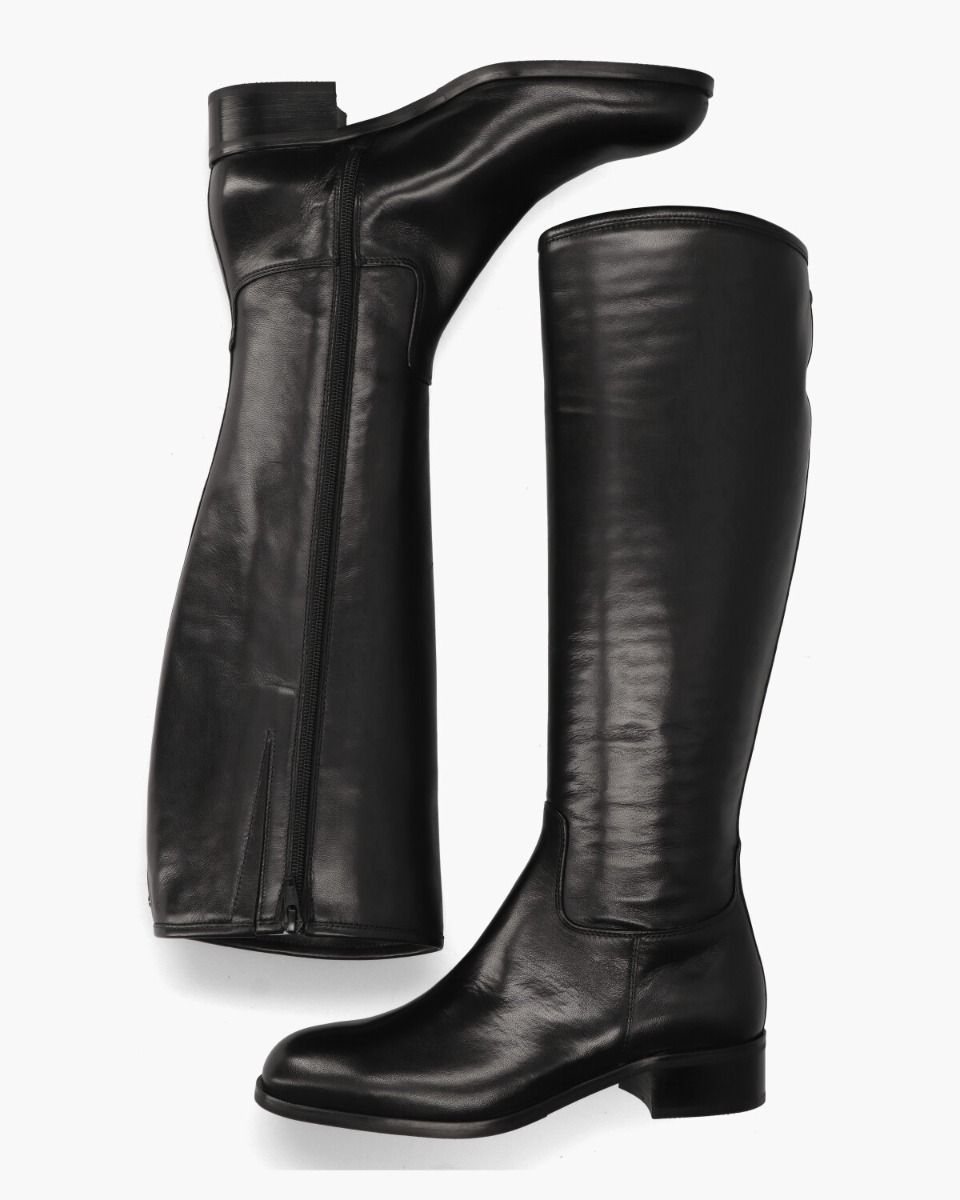 454A Zwart Damesboots