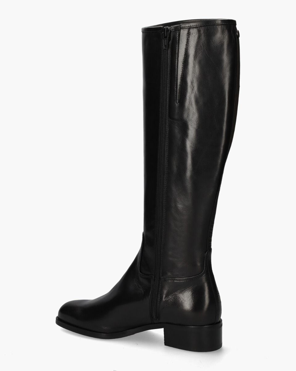 454A Zwart Damesboots