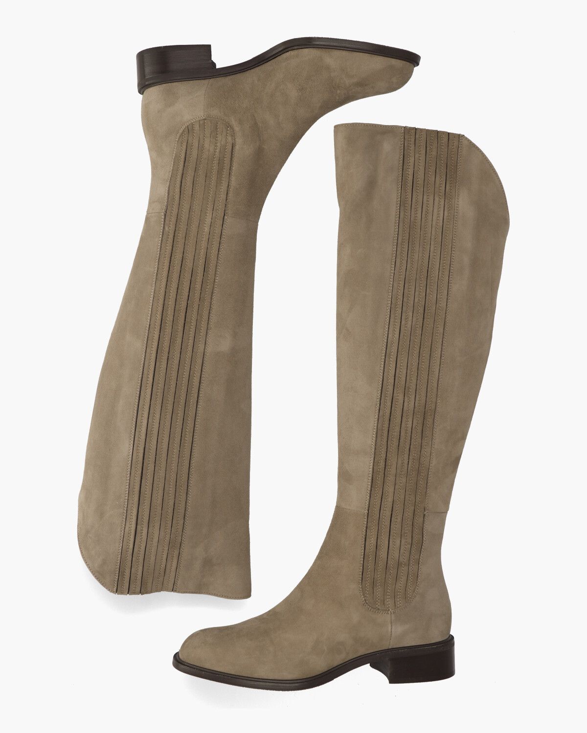 24I201 Taupe Damesboots