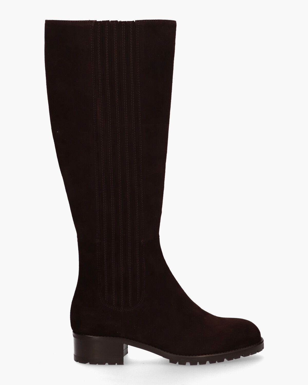21I083A Donkerbruin Damesboots