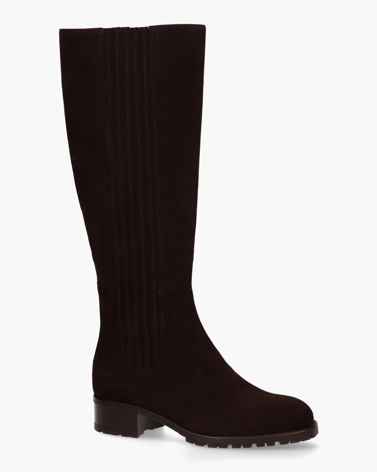 21I083A Donkerbruin Damesboots