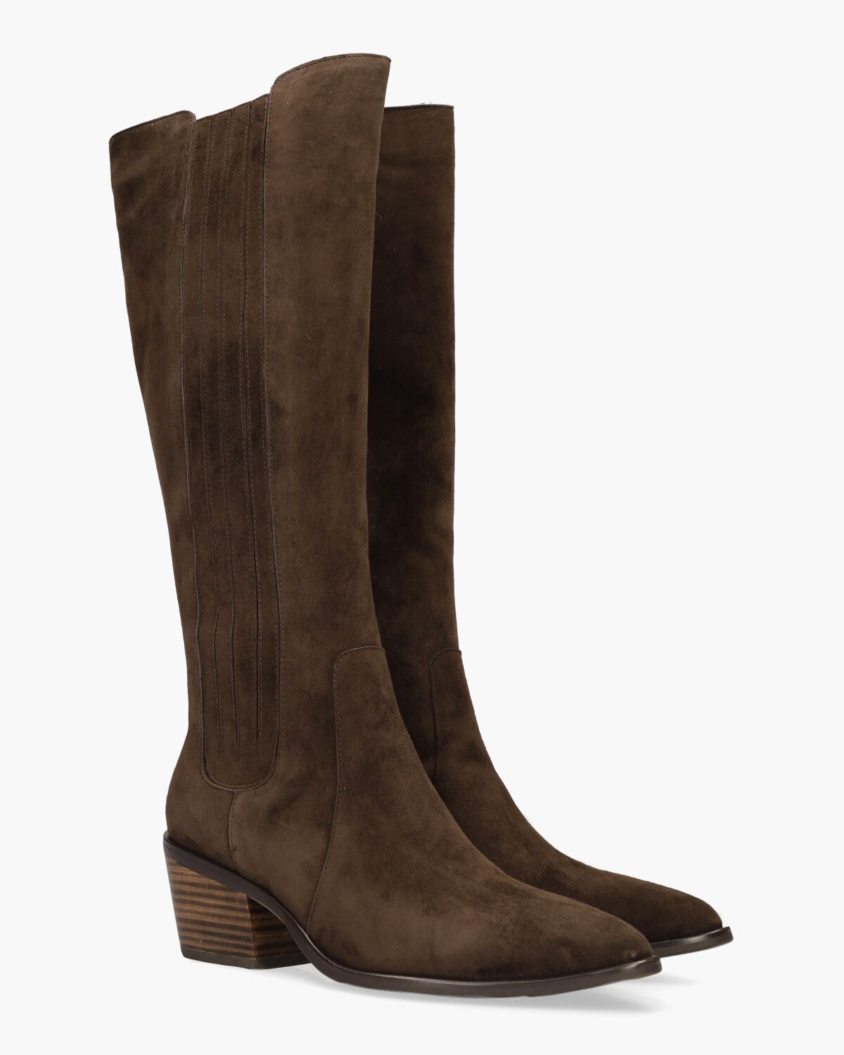 Nayla Donkerbruin Damesboots