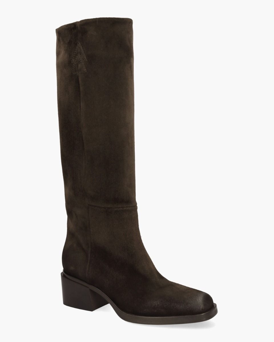 E4412 Donkerbruin Damesboots