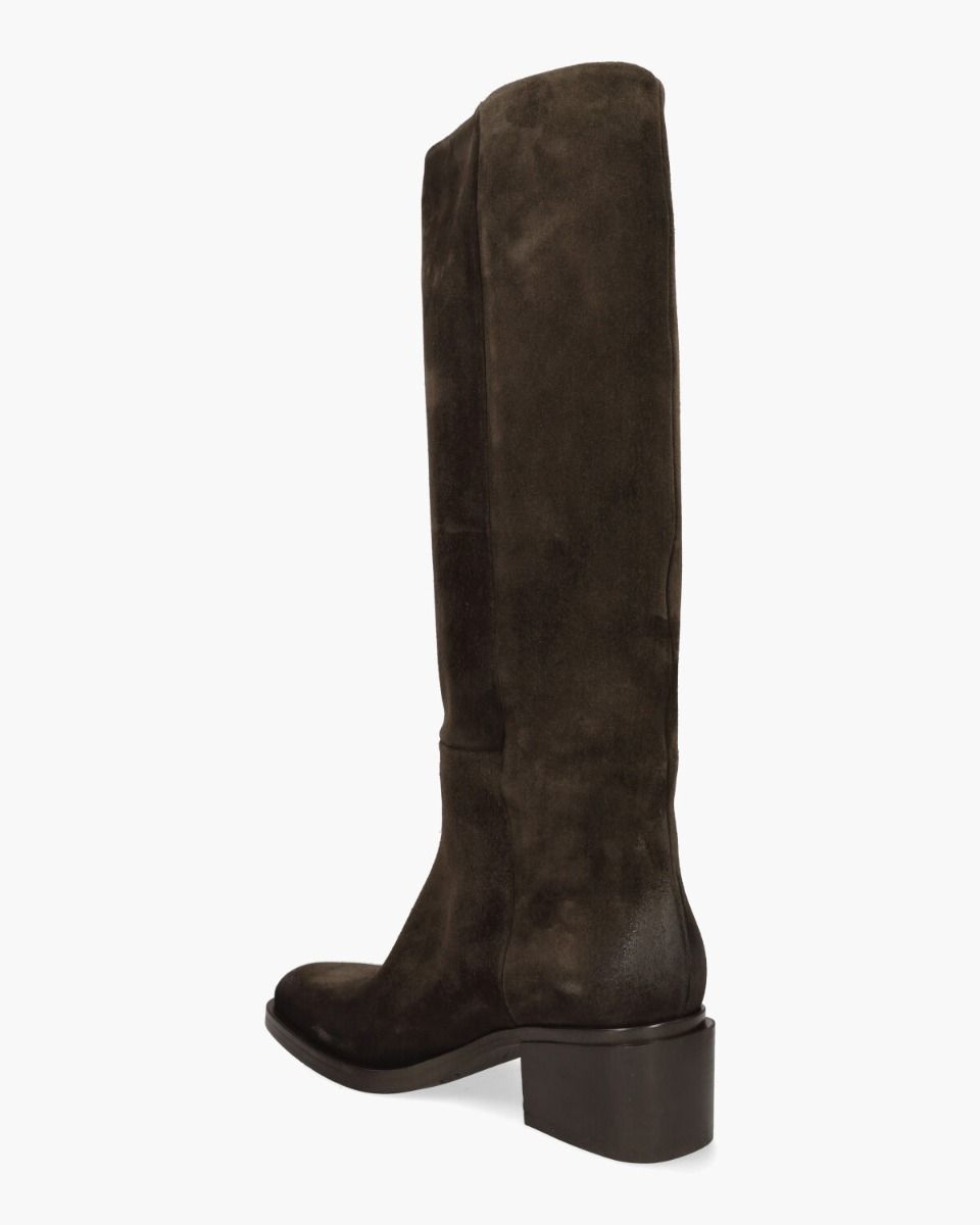 E4412 Donkerbruin Damesboots