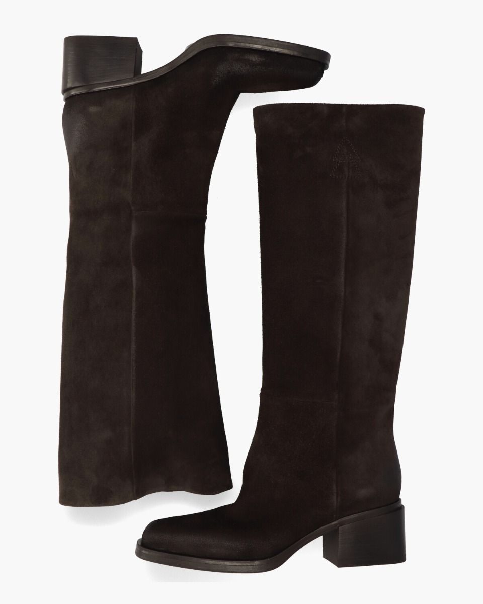 E4412 Donkerbruin Damesboots