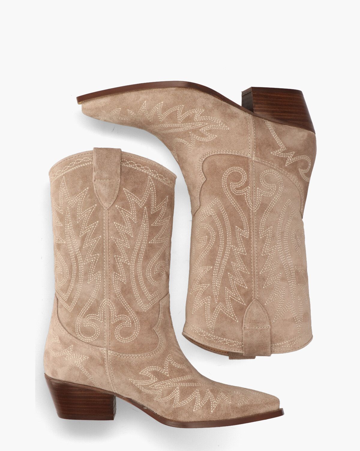 4005 Beige Damesboots