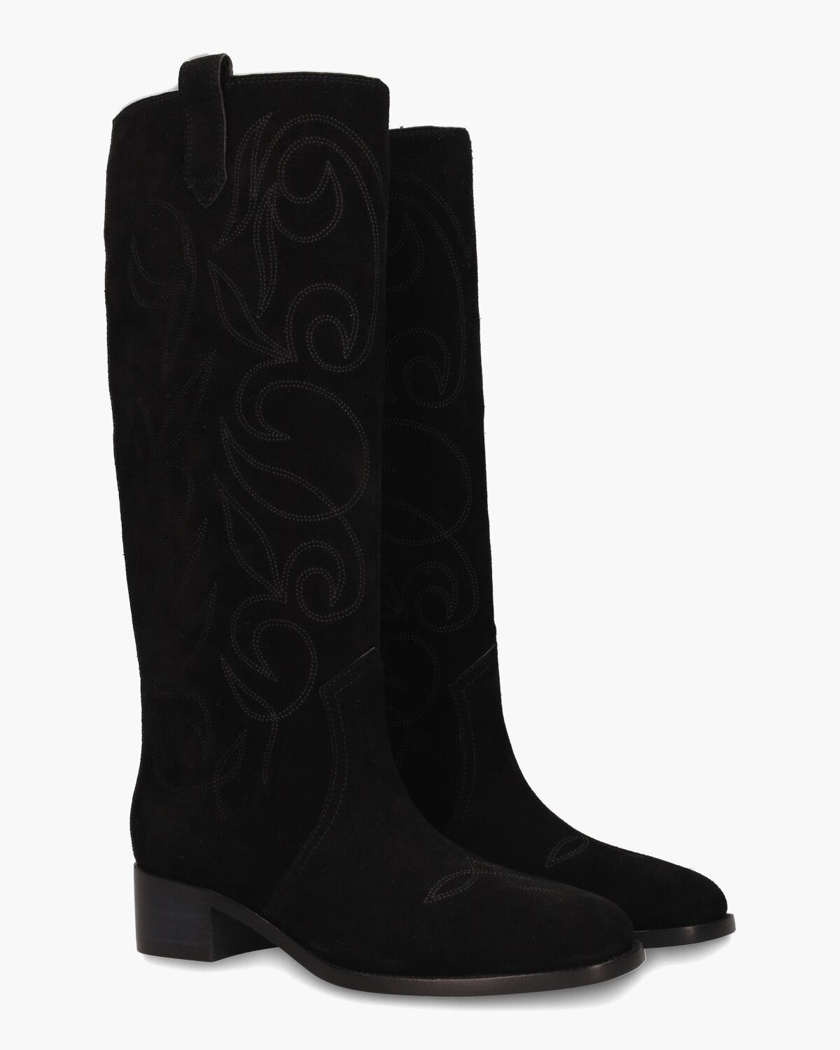 Cala Zwart Damesboots