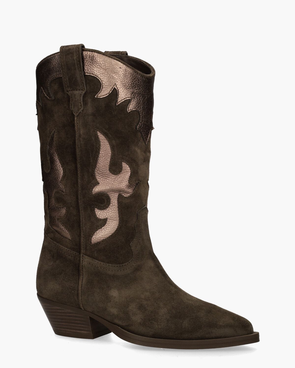 2088-34 Donkerbruin Damesboots