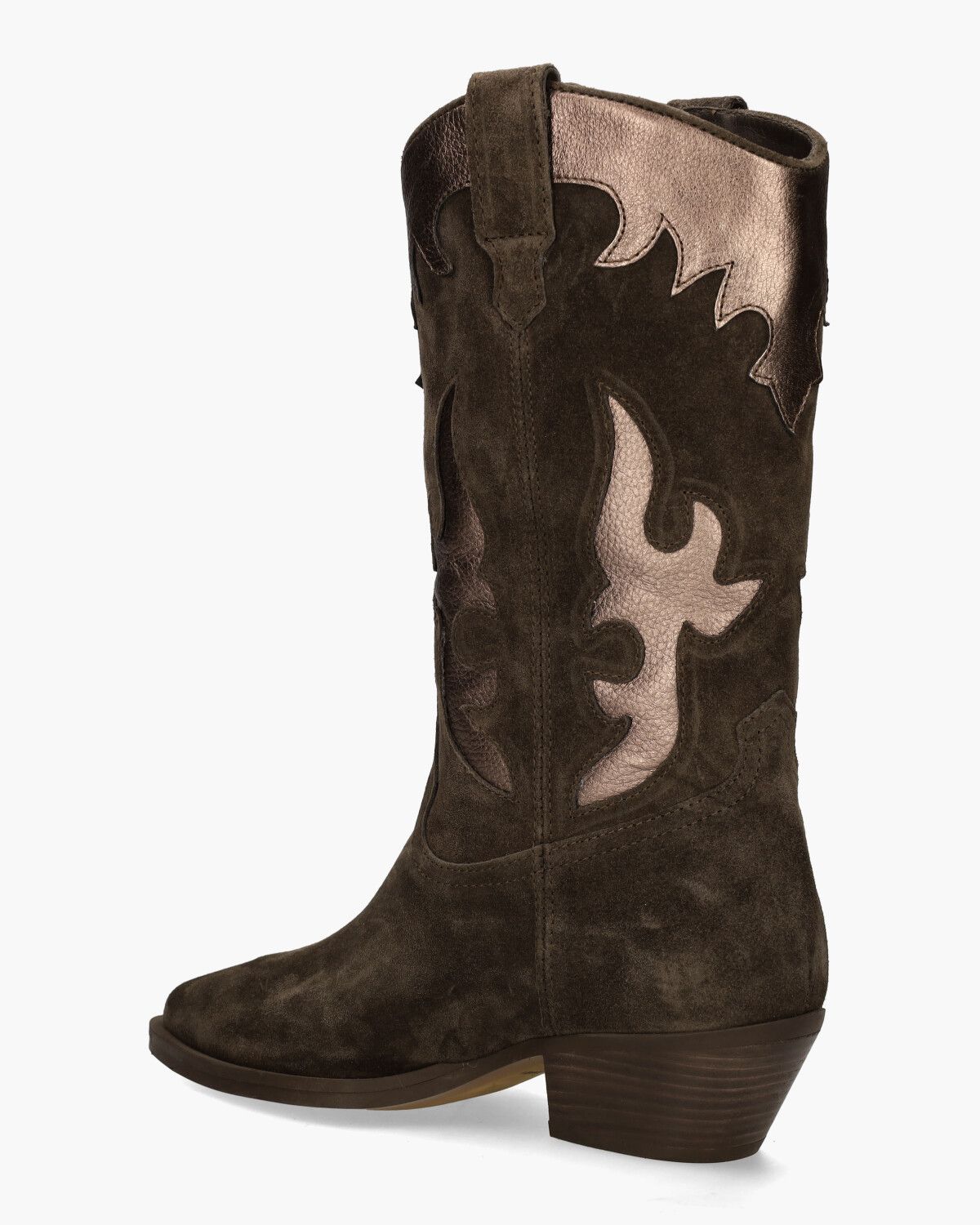 2088-34 Donkerbruin Damesboots