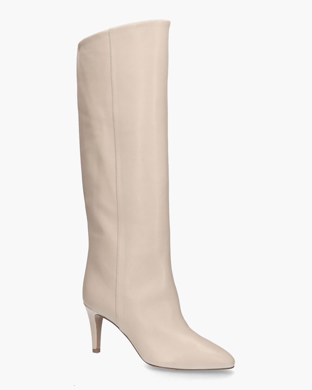 S9046 Off-White Damesboots