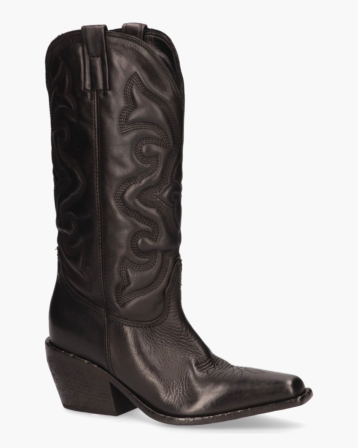 E2648 Zwart Damesboots