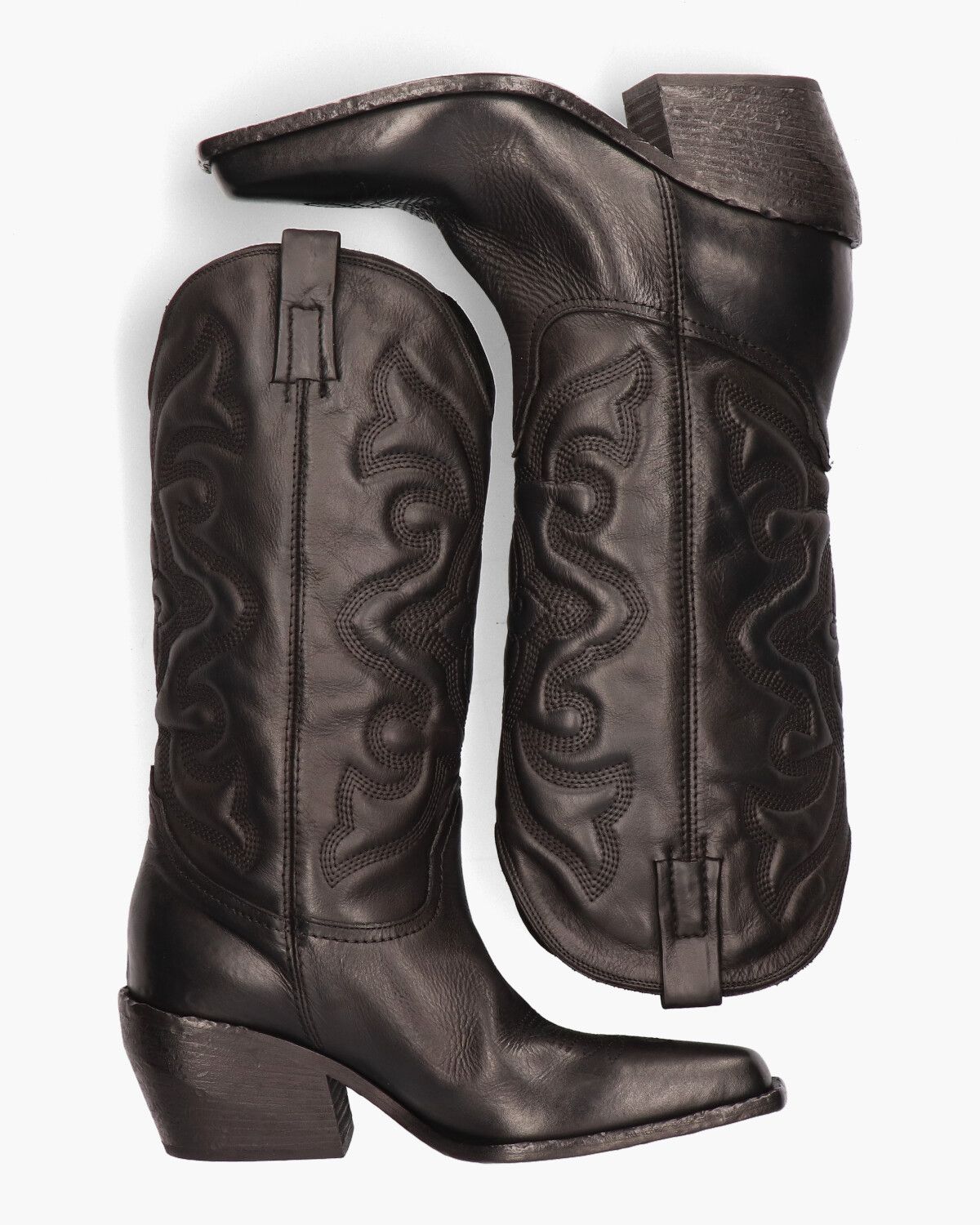 E2648 Zwart Damesboots