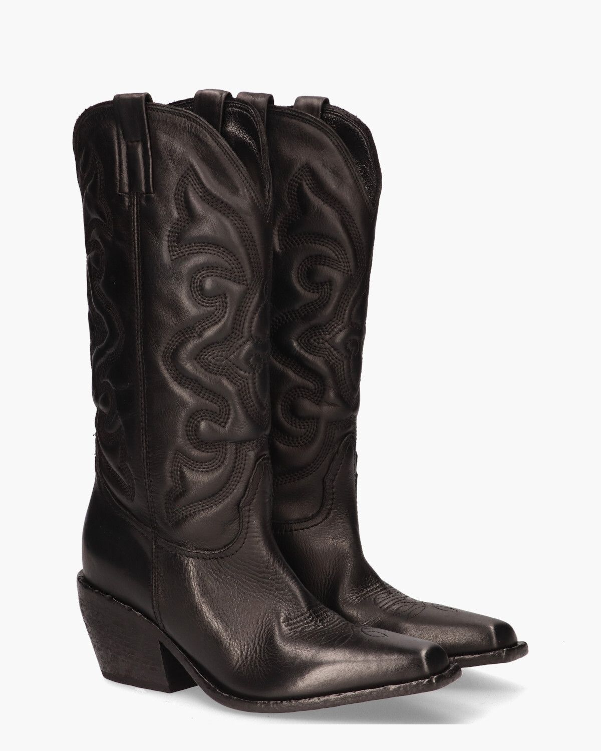 E2648 Zwart Damesboots