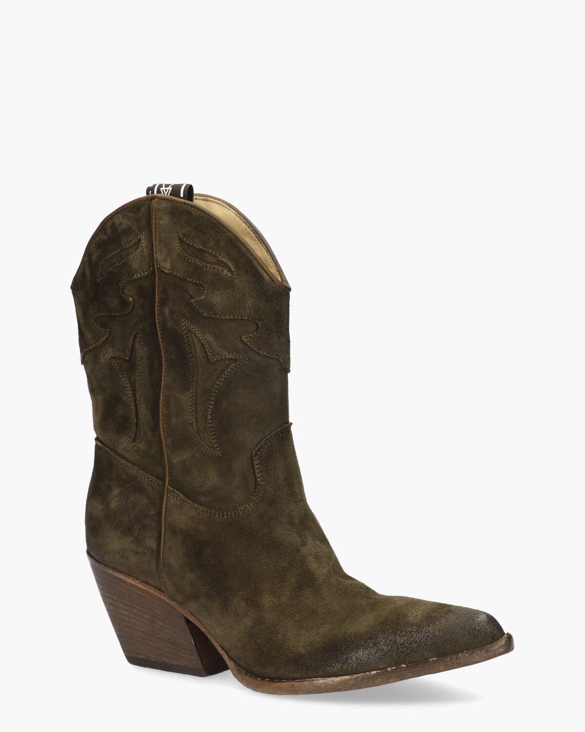 E2016 Legergroen Damesboots