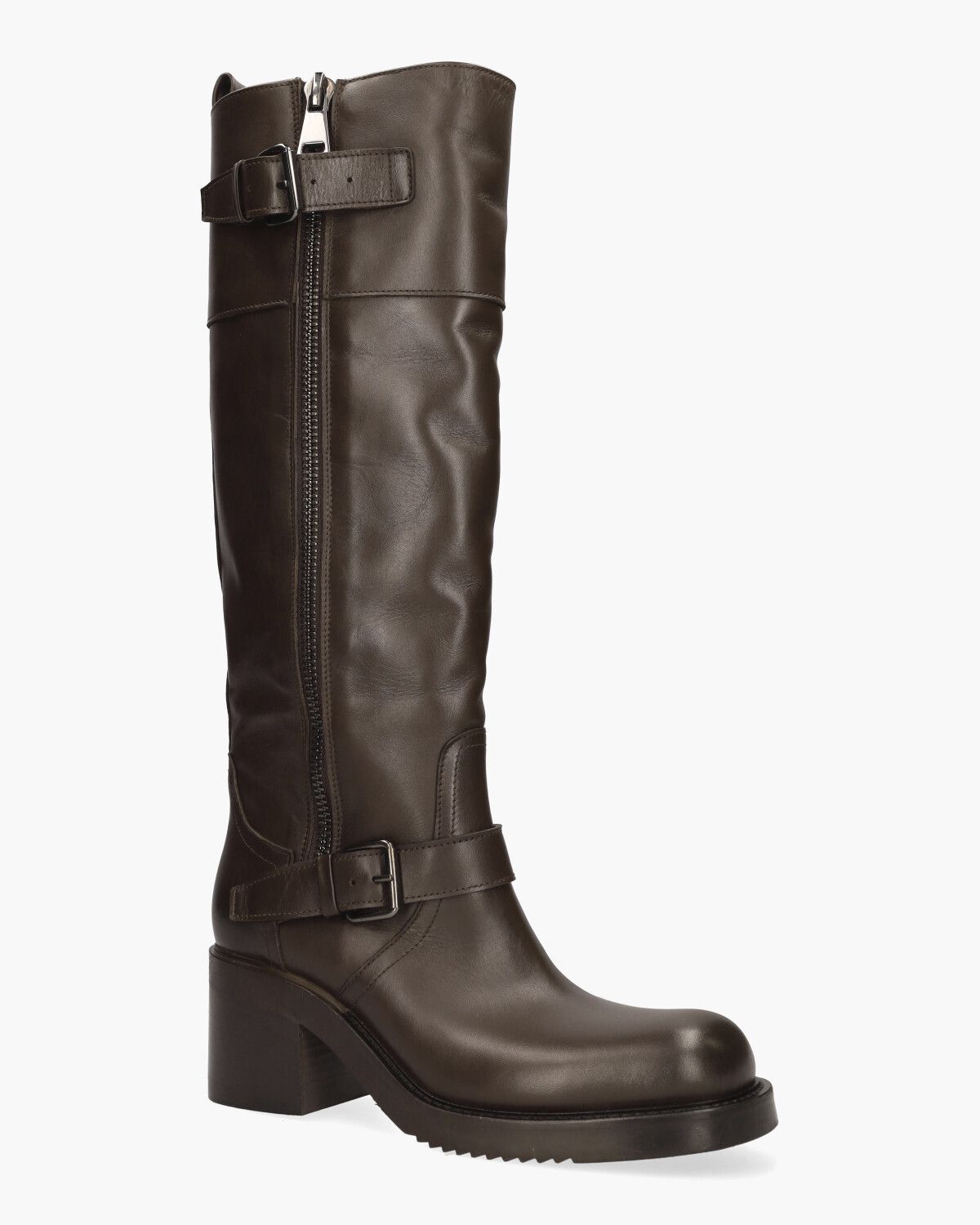 E4294 Donkerbruin Damesboots