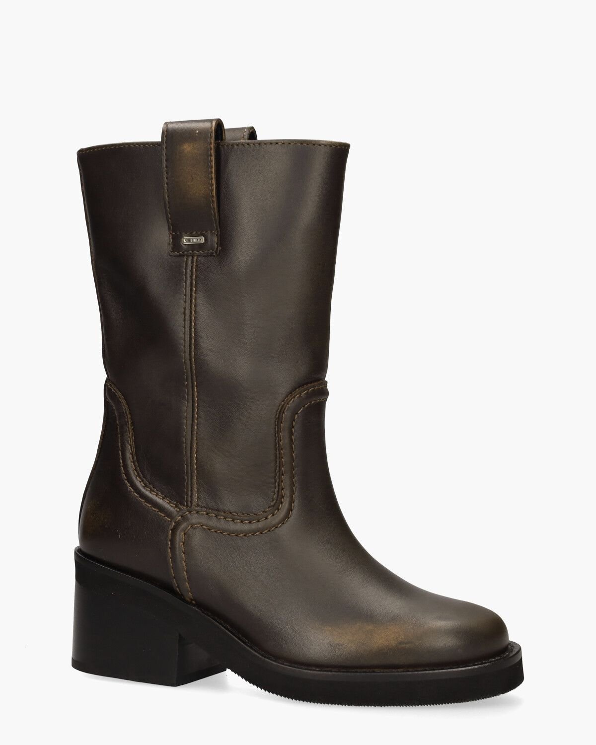 Cassy Slouch Donkerbruin Damesboots