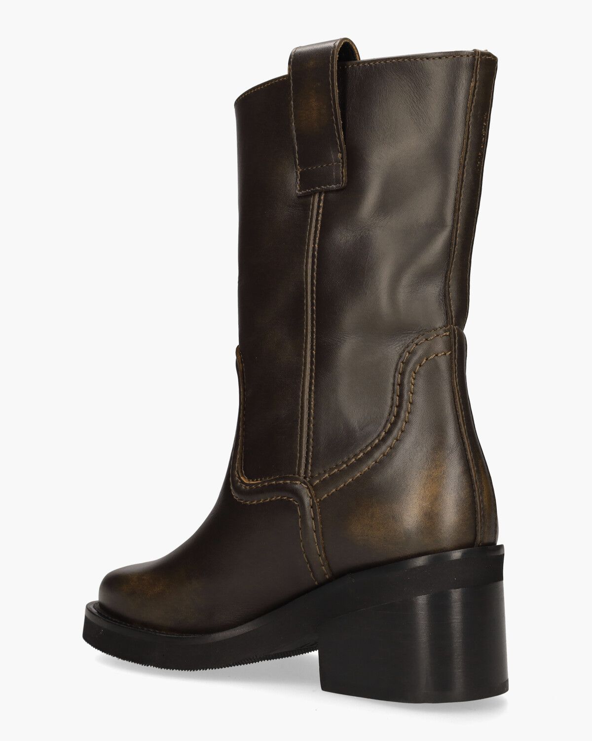 Cassy Slouch Donkerbruin Damesboots
