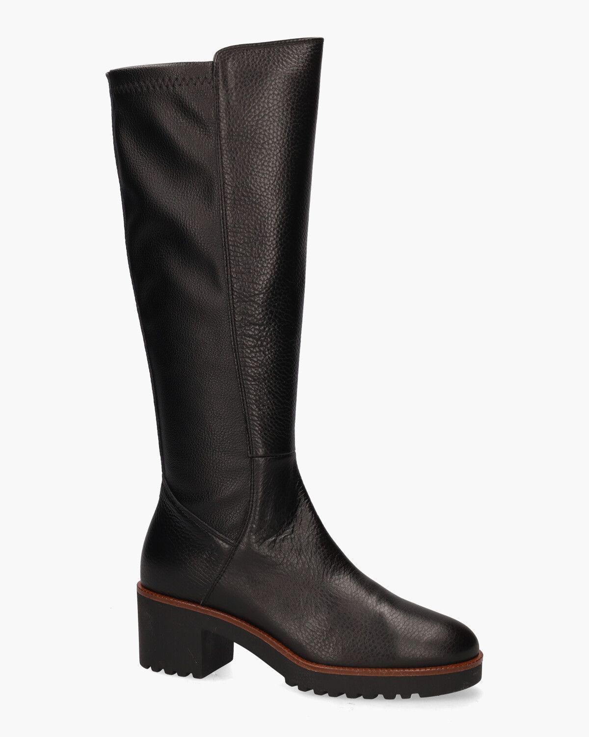 5932-01 Zwart Damesboots