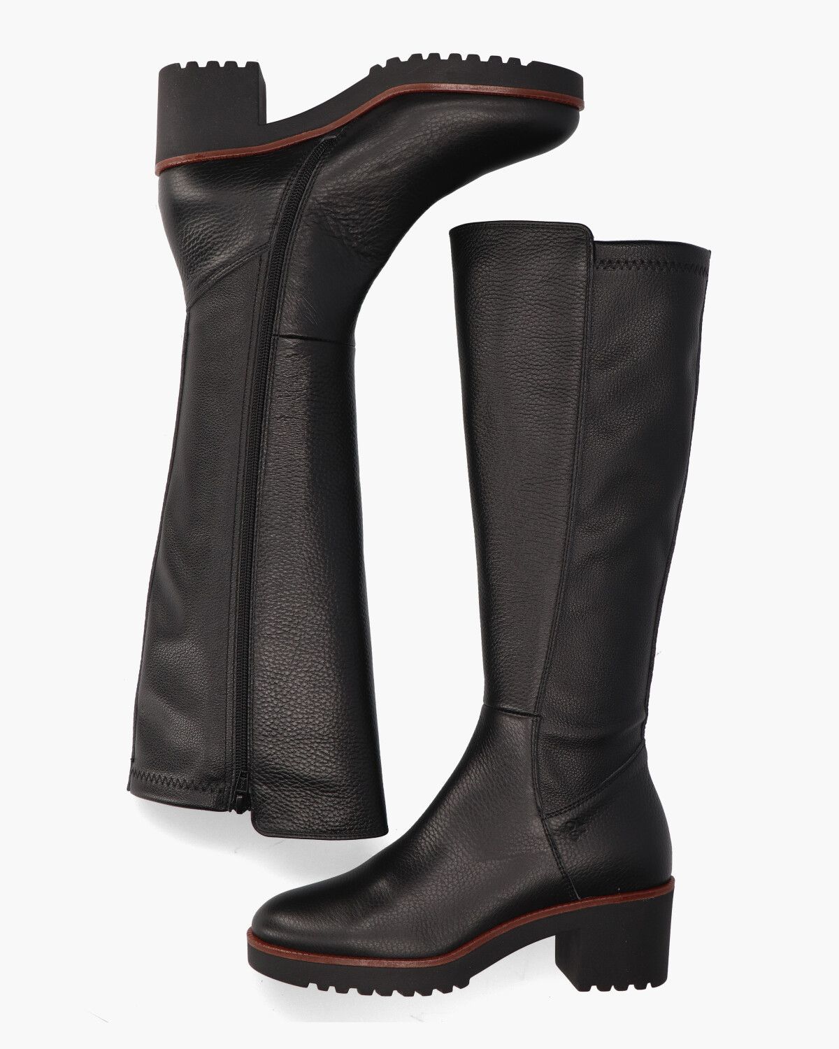 5932-01 Zwart Damesboots