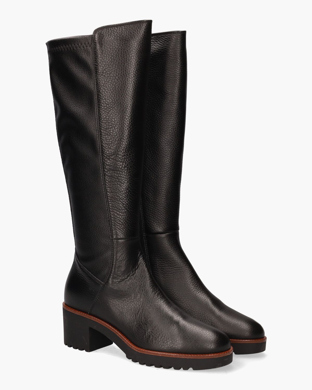 5932-01 Zwart Damesboots