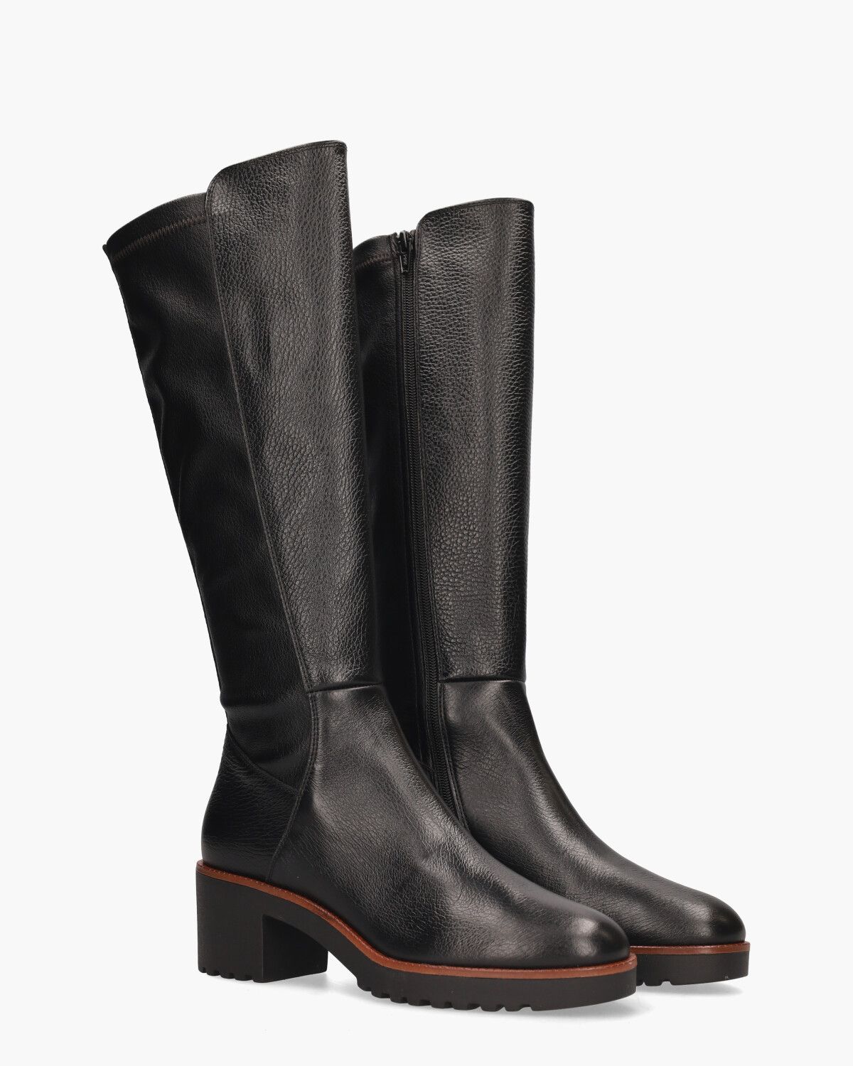 6413 Zwart Damesboots