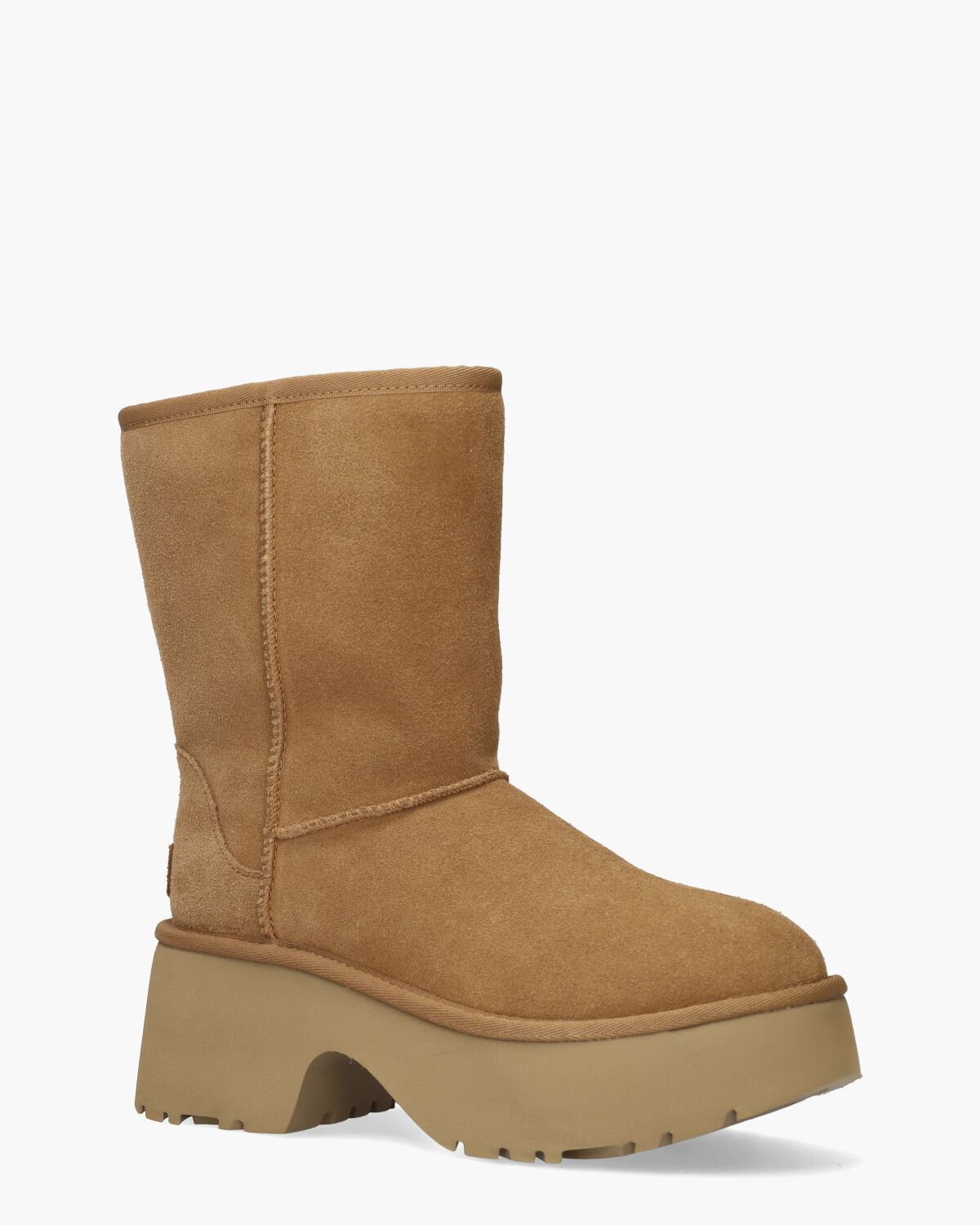 Classic Short New Heights Boot Chestnut Damesboots