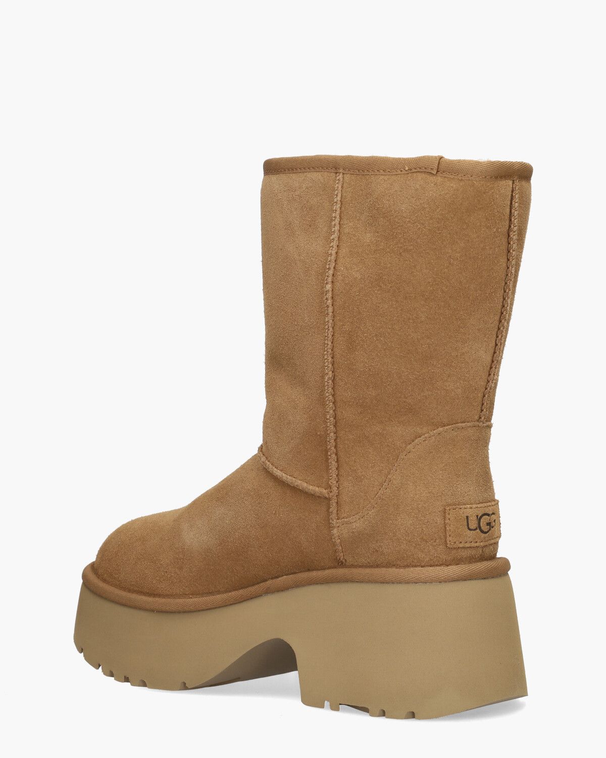 Classic Short New Heights Boot Chestnut Damesboots