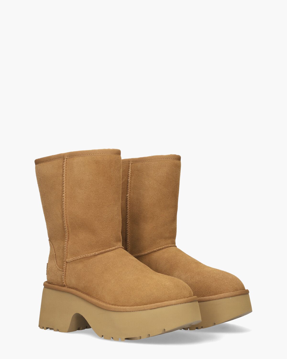 Classic Short New Heights Boot Chestnut Damesboots